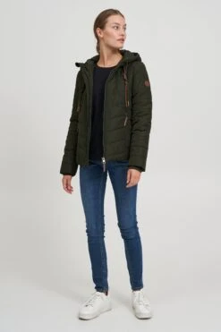 OXMO Winterjacken Winterjacke Mala Frauen Dunkelgrün 8 OXMO Winterjacken Winterjacke Mala Frauen Dunkelgrün -OXMO Verkaufs-Shop d8410d681f7cc7df1336e2fddf8f8279