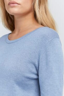 OXMO Pullover Strickpullover Edda Frauen Blau 10 OXMO Pullover Strickpullover Edda Frauen Blau -OXMO Verkaufs-Shop d87d2a1261eb0ac1e228dec3d39f0535