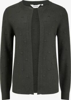 OXMO Strickjacken Strickjacke Kalotta Frauen Grau
