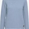 OXMO Pullover Kapuzenpullover Vera Frauen Hellblau