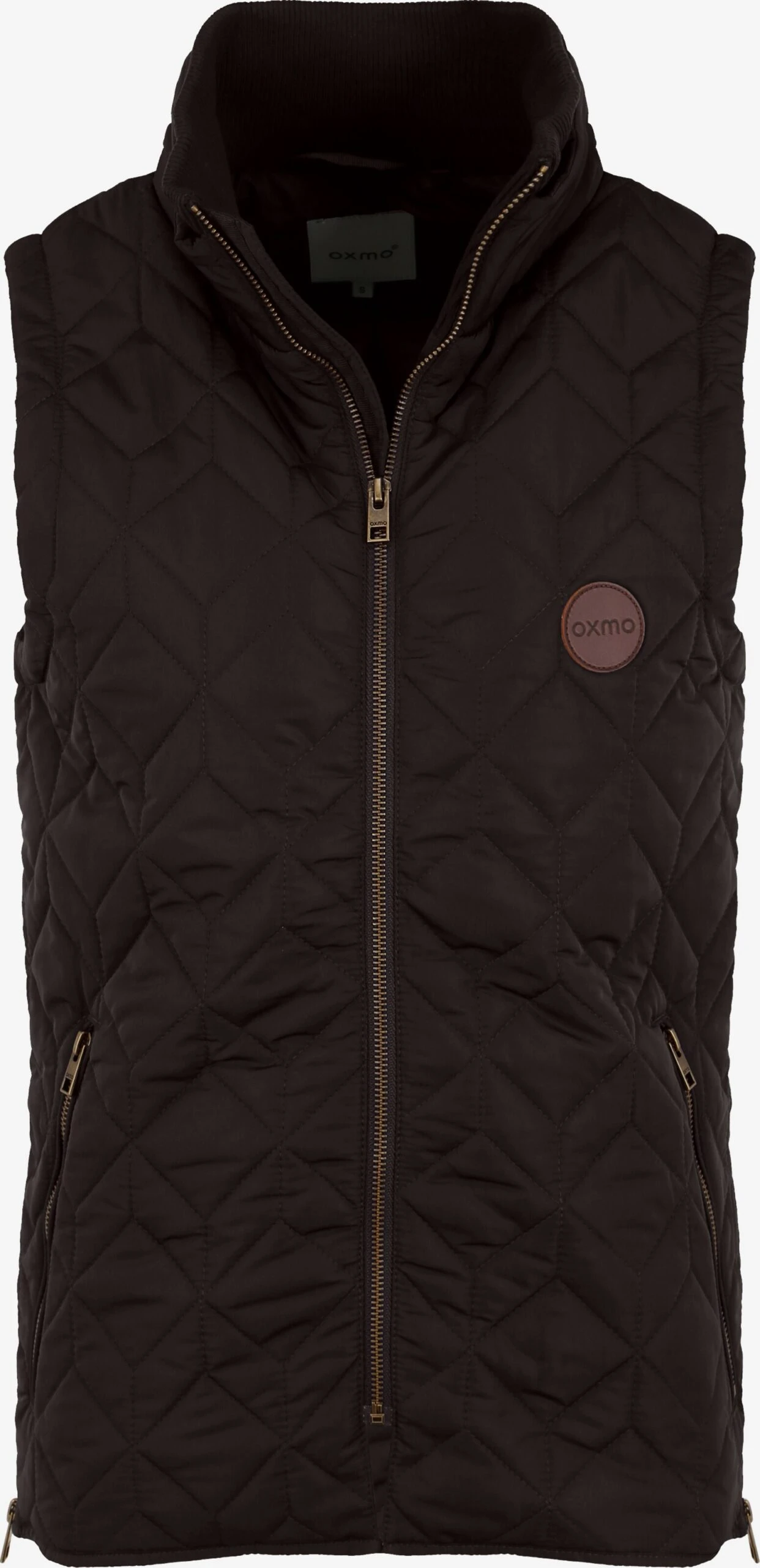 OXMO Westen Steppweste Alita Frauen Braun 1 OXMO Westen Steppweste Alita Frauen Braun