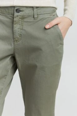 OXMO Chinos Loosefit Chinohose CHILLI Frauen Grün -OXMO Verkaufs-Shop db36dbd3ea3d3db56bf990657277f2d1