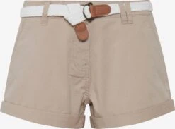 OXMO Shorts Regular Chinoshorts CHANETT Frauen Braun