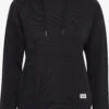 OXMO Pullover Kapuzenpullover Greta Frauen Schwarz
