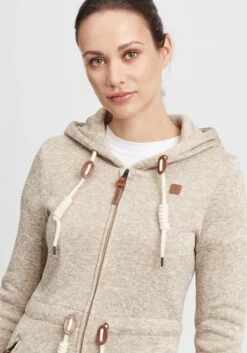OXMO Sweatjacken Strickfleecejacke Thora Frauen Sand 10 OXMO Sweatjacken Strickfleecejacke Thora Frauen Sand -OXMO Verkaufs-Shop ddc53e356557e8e1382770c1561b38fe