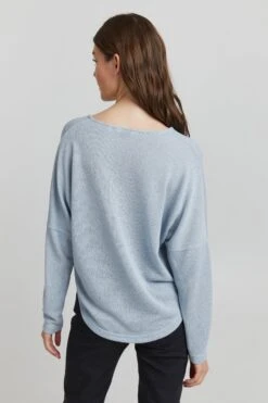 OXMO Basic Pullover Pullover KATLA Frauen Hellblau -OXMO Verkaufs-Shop df608e6c4bbd7f2f3ffccef4e08dd444