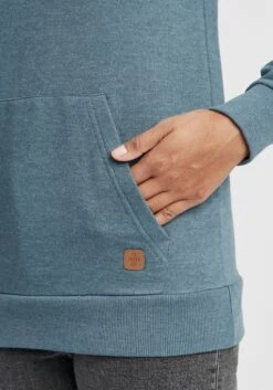 OXMO Hoodies Hoodie Julia Pile Frauen Blau / Hellblau -OXMO Verkaufs-Shop df6329600ad1b8b0c9fa4f374769d770