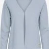 OXMO Sweatjacken Sweatjacke OXJonia Frauen Blau / Hellblau