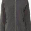 OXMO Outdoorjacken Fleecejacke FINJA Frauen Grau
