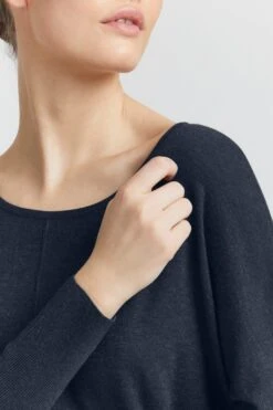 OXMO Pullover & Strick Pullover Herdis Frauen Dunkelblau -OXMO Verkaufs-Shop e12ade6a63a686efb5cf436c8a7ea01d