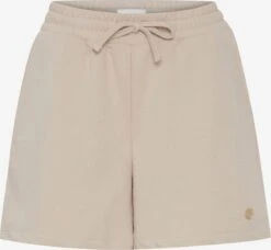 OXMO Shorts Regular Sweatshorts Safri Frauen Beige