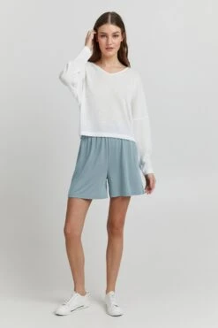 OXMO Hosen Loosefit Shorts BJÖRK Frauen Blau -OXMO Verkaufs-Shop e272c3d05ff01cb62af16fc2db6b48e7