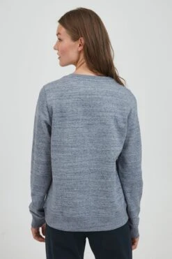 OXMO Sweatshirts Rundhalspullover Hella Frauen Dunkelblau -OXMO Verkaufs-Shop e3e0f915a41a188a3e98f4cd4cf625e2