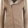 OXMO Sweatjacken Sweatjacke Vicky Frauen Beige / Braun