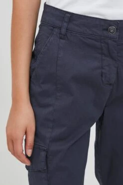 OXMO Cargohosen Tapered Cargohose Frauen Blaumeliert 10 OXMO Cargohosen Tapered Cargohose Frauen Blaumeliert -OXMO Verkaufs-Shop e442c2a3b31e6ef3a8c0570774d1bdd4