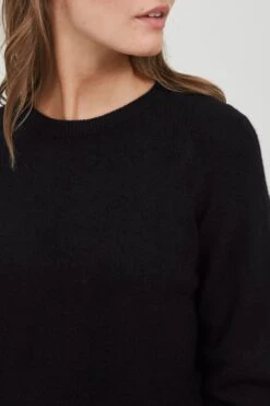 OXMO Pullover Strickpullover MARIA Frauen Schwarz -OXMO Verkaufs-Shop e46ca206667e1eeceae5dfb7bb866012