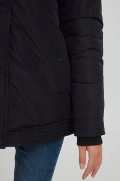 OXMO Winterjacken Winterjacke Jytte Frauen Schwarz -OXMO Verkaufs-Shop e76f49565534e4280054fd81b55e7df1