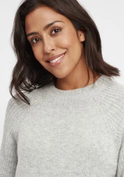 OXMO Pullover & Strick Pullover Gianna Frauen Grau 10 OXMO Pullover & Strick Pullover Gianna Frauen Grau -OXMO Verkaufs-Shop e7a6211e94640d5fec683011e30d2b9b