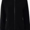 OXMO Outdoorjacken Fleecejacke FINJA Frauen Schwarz