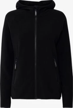 OXMO Outdoorjacken Fleecejacke FINJA Frauen Schwarz
