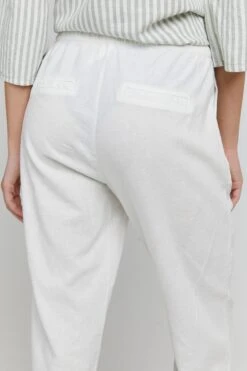 OXMO Stoffhosen Loosefit Hose Frauen Offwhite 11 OXMO Stoffhosen Loosefit Hose Frauen Offwhite -OXMO Verkaufs-Shop e9da7f53d20e1945a640d52a5b90f89a