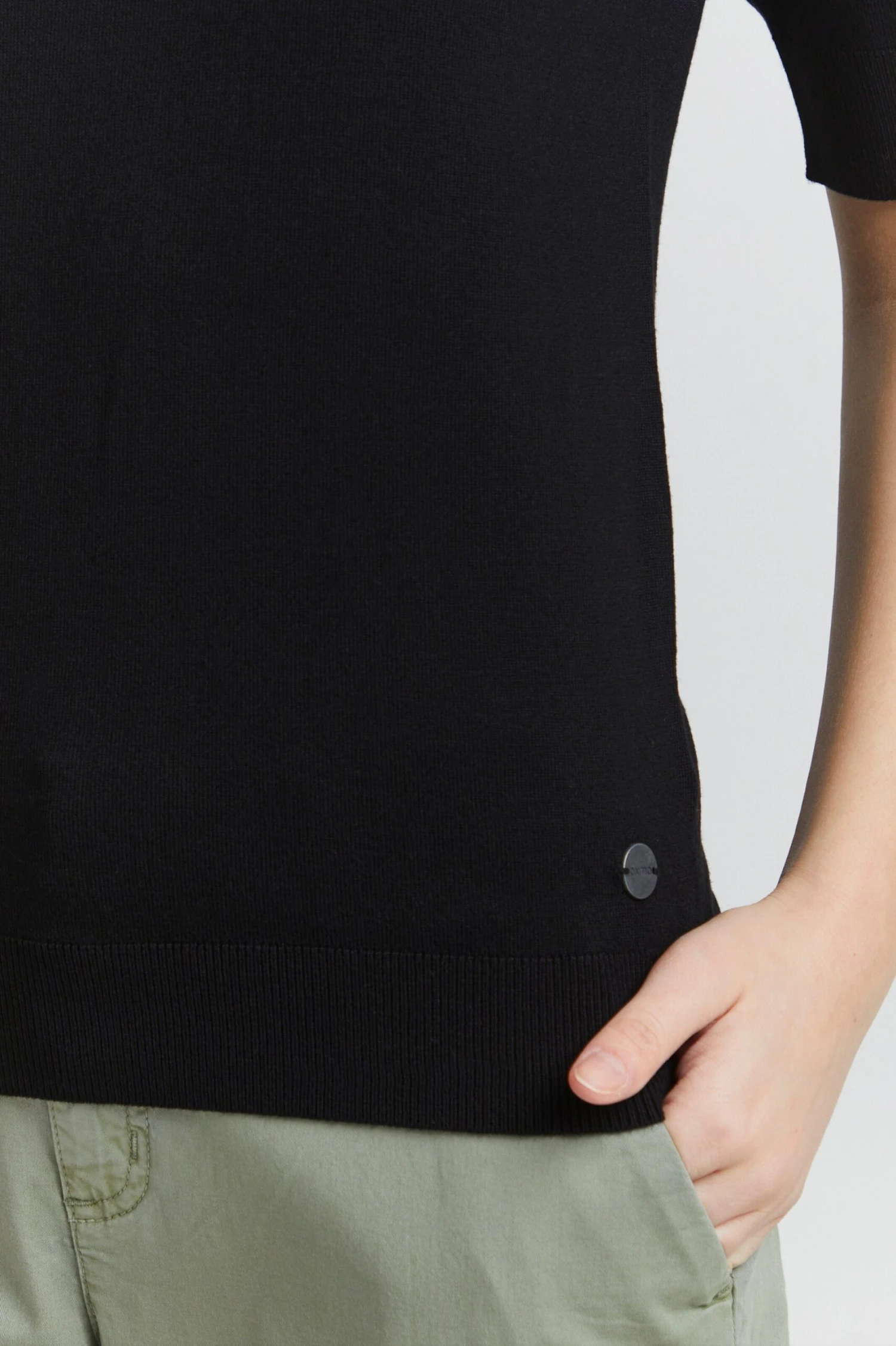 OXMO Pullover Strickpullover Helin Frauen Schwarz 6 OXMO Pullover Strickpullover Helin Frauen Schwarz – Bild 6