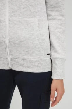 OXMO Sweatjacken Kapuzensweatjacke Frauen Grau -OXMO Verkaufs-Shop ec22c2b872b4bf54994f3ef974259866