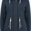 OXMO Jacken Parka Melly Frauen Blau / Marine / Navy / Dunkelblau