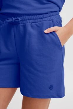 OXMO Shorts Regular Sweatshorts Safri Frauen Blau -OXMO Verkaufs-Shop ecbd84e5d958e2aeaaf9e8c426f25a5c