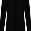 OXMO Strickjacken Strickjacke Oxkat Frauen Schwarz