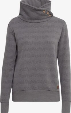 OXMO Sweatshirts Sweatshirt VERNITA Frauen Graumeliert