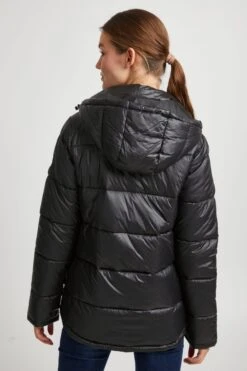 OXMO Winterjacken Winterjacke Dilja Frauen Schwarz -OXMO Verkaufs-Shop eed2a52a3c53afa41ae41b3f29bf0417