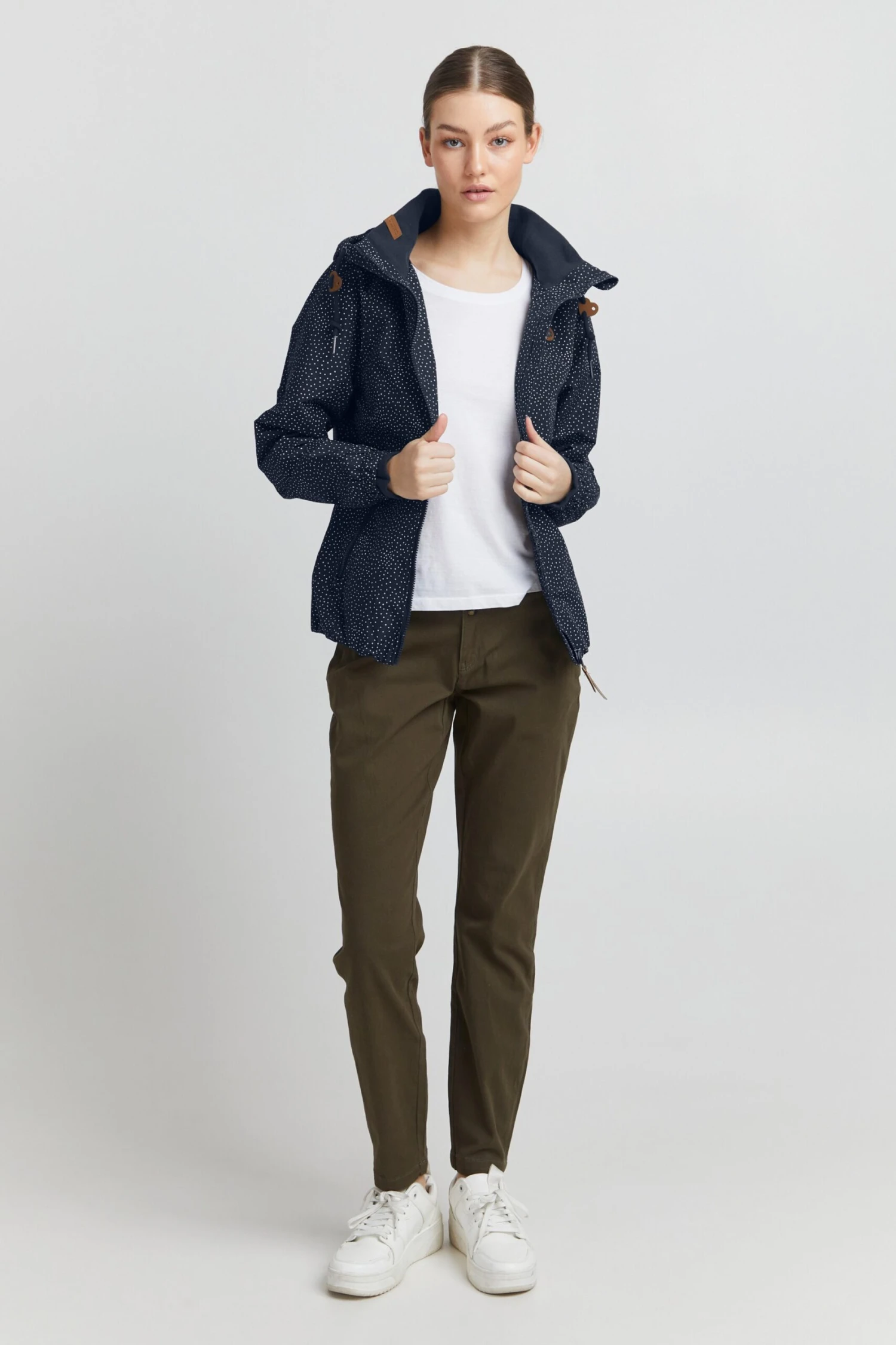 OXMO Übergangsjacken Jacke Tinna Frauen Dunkelblau 3 OXMO Übergangsjacken Jacke Tinna Frauen Dunkelblau – Bild 3