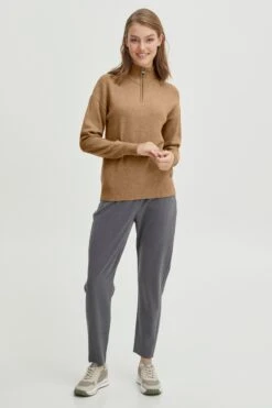OXMO Rollkragenpullover Pullover Rita Frauen Beige -OXMO Verkaufs-Shop f3edc759a8d06aee743e1638a7908f23