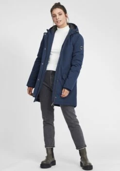 OXMO Jacken Parka Tamila Frauen Dunkelblau -OXMO Verkaufs-Shop f579806b591167635e3ff23837925cc0