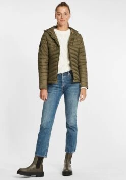 OXMO Übergangsjacken Steppjacke QuelIa Frauen Grün -OXMO Verkaufs-Shop f5f938b22f48f2795c2b06a59e0365af