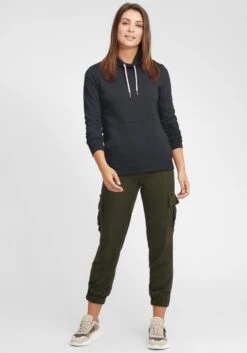 OXMO Feinstrickpullover Hoodie Vimpa Frauen Grau / Basaltgrau / Dunkelgrau 8 OXMO Feinstrickpullover Hoodie Vimpa Frauen Grau / Basaltgrau / Dunkelgrau -OXMO Verkaufs-Shop f67f4c2185dfb9bf534d7a550a7c0ac3