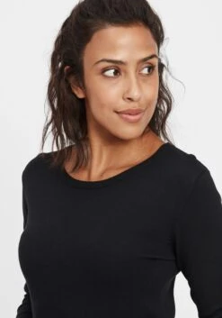 OXMO Pullover Strickpullover Edda Frauen Schwarz -OXMO Verkaufs-Shop f6f4240dd50a65f1957f94d338e80e00