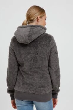 OXMO Kapuzenpullover Hoodie ANNIKEN Frauen Grau / Dunkelgrau -OXMO Verkaufs-Shop f7d18187f5afbacb5fd11e102df5d386