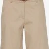 OXMO Hosen Regular Shorts Oxdaney Frauen Beige