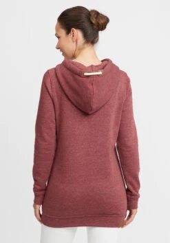 OXMO Hoodies Hoodie Vicky Hood-Long Frauen Rot -OXMO Verkaufs-Shop f80ceaeb7f74c5daba7553526c410afb