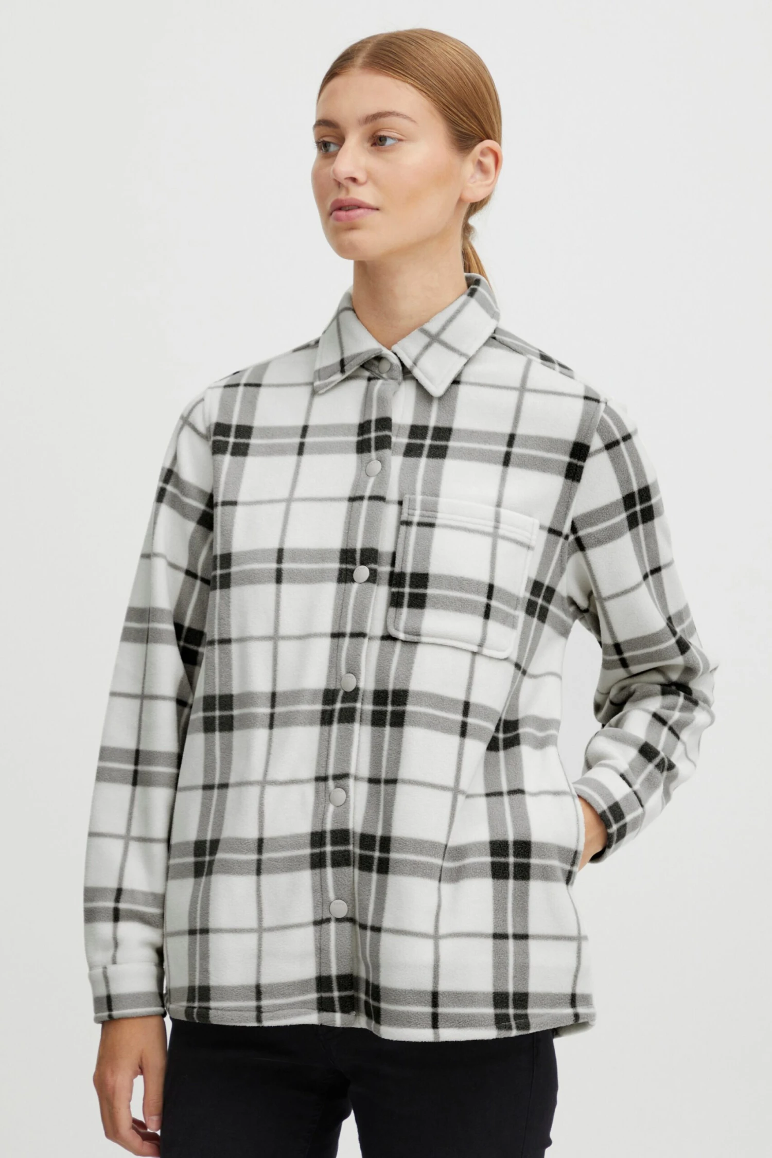 OXMO Übergangsjacken Übergangsjacke Chia Frauen Grau 2 OXMO Übergangsjacken Übergangsjacke Chia Frauen Grau – Bild 2