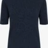 OXMO Pullover Kurzarmpullover Riona Frauen Dunkelblau