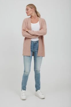 OXMO Strickjacken Strickjacke Cle Frauen Rosa -OXMO Verkaufs-Shop fa4bc8898b14599dd47645b9f7f6a2e2