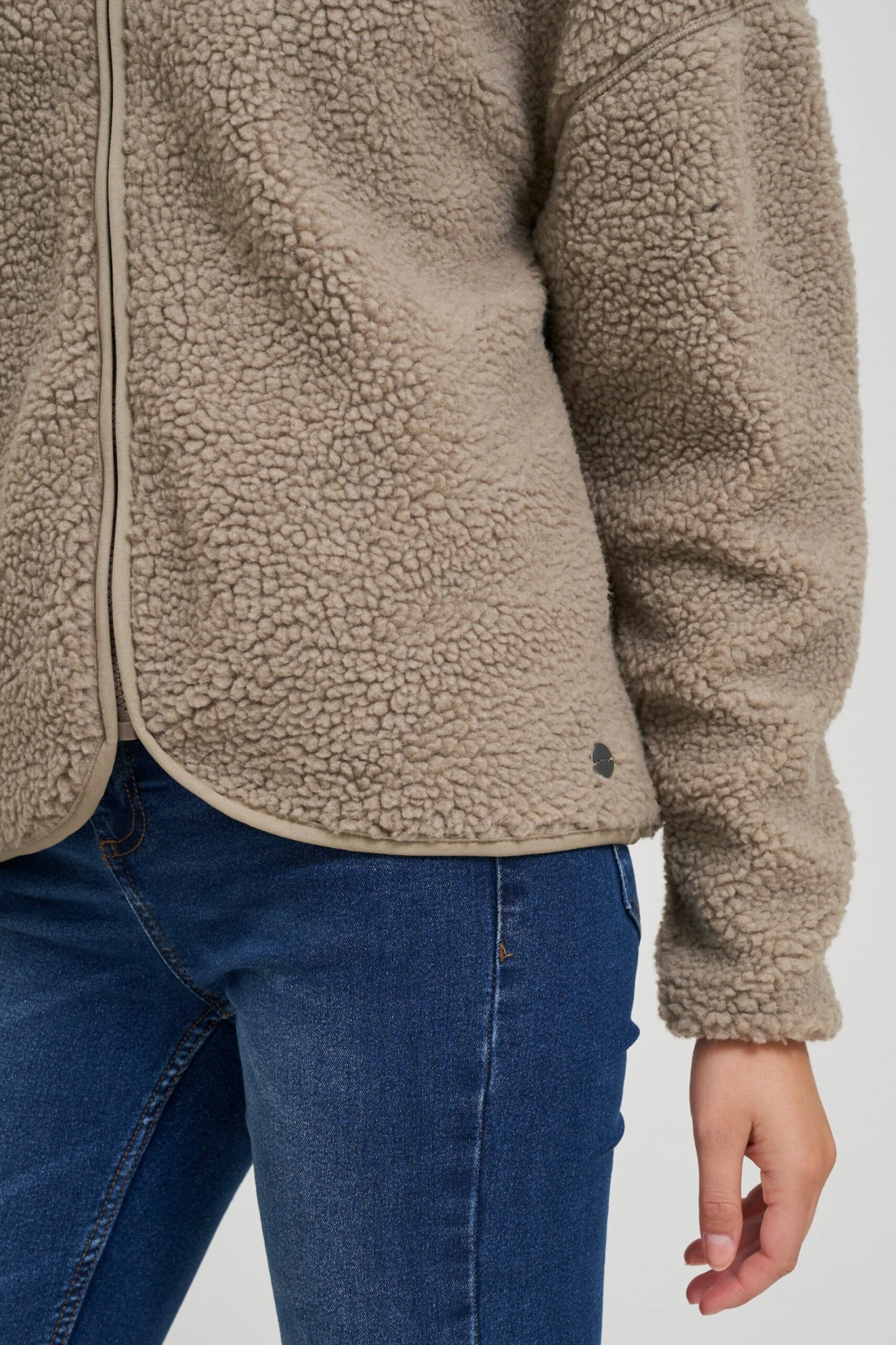 OXMO Übergangsjacken Jacke Tonje Frauen Dunkelbeige 6 OXMO Übergangsjacken Jacke Tonje Frauen Dunkelbeige – Bild 6