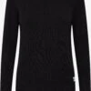 OXMO Pullover Strickpullover MARIA Frauen Schwarz