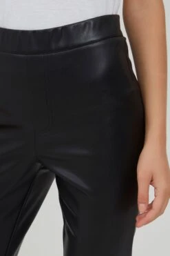 OXMO Leggings Slimfit Lederimitathose PAULINE Frauen Schwarz -OXMO Verkaufs-Shop fbc6fe454ff46f29959f4eeb3aea3ef0