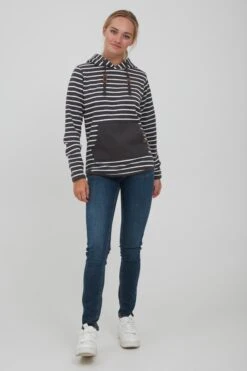 OXMO Kapuzenpullover Hoodie CARINA Frauen Grau -OXMO Verkaufs-Shop fe41f1d9d1aaacc7580373d7f6f24254