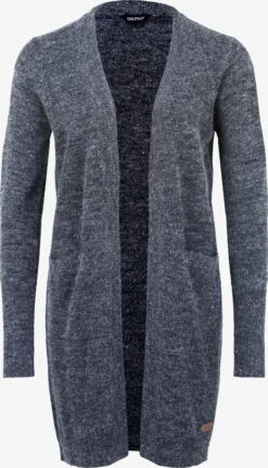 OXMO Strickjacken Strickjacke Neli Frauen Blau