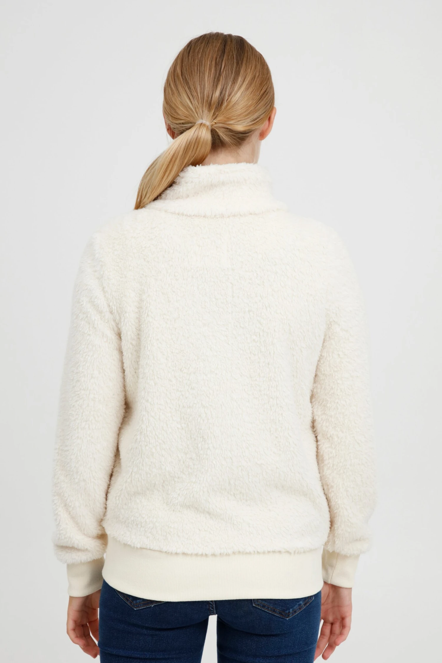 OXMO Übergangsjacken Bomberjacke Anneka Frauen Weiß 4 OXMO Übergangsjacken Bomberjacke Anneka Frauen Weiß – Bild 4